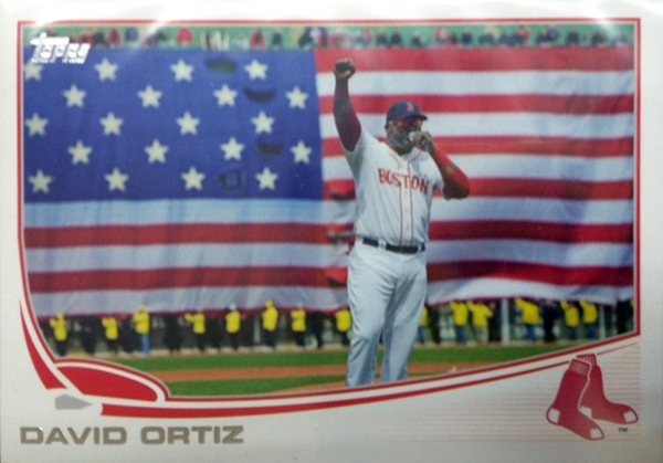 David Ortiz 2013 Topps Boston Strong&nbsp;Variation